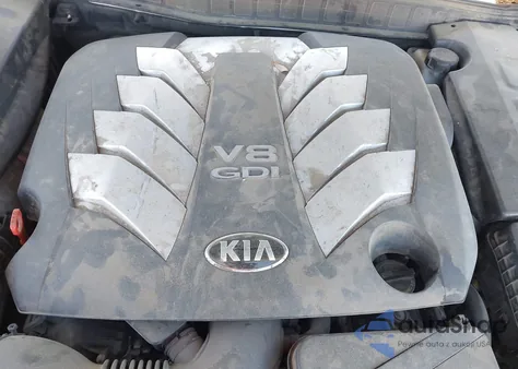 2015 Kia K900 Luxury z USA, uszkodzony, nr VIN KNALW4D41F6021135